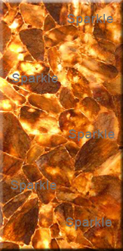 Golden Crystal Quartz Slab backlit(Golden-Krystal-Quarz)
